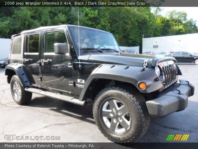 2008 Jeep Wrangler Unlimited X 4x4 in Black