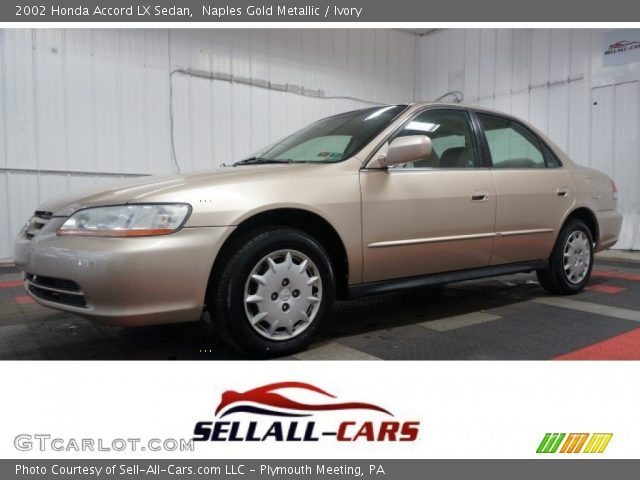 2002 Honda Accord LX Sedan in Naples Gold Metallic