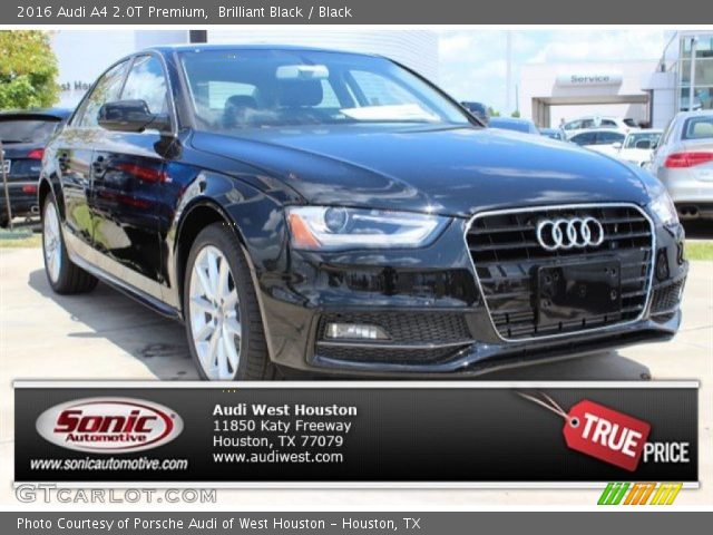 2016 Audi A4 2.0T Premium in Brilliant Black