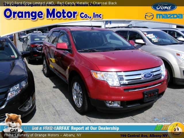 2010 Ford Edge Limited AWD in Red Candy Metallic