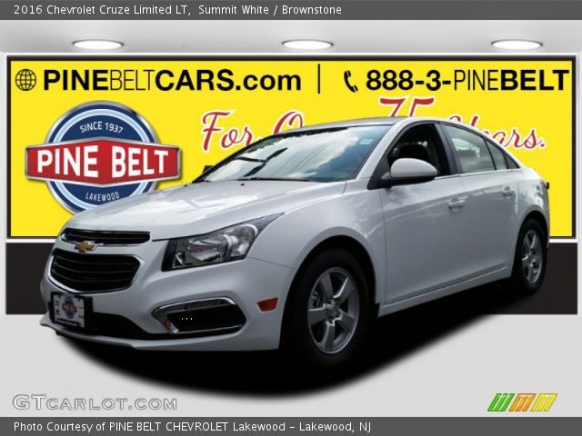 2016 Chevrolet Cruze Limited LT in Summit White