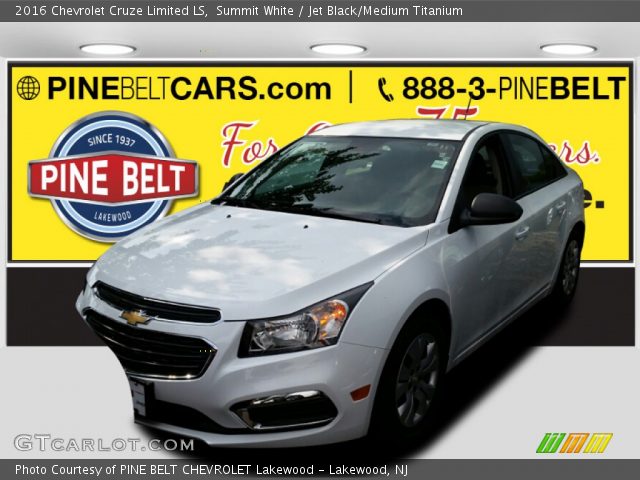 2016 Chevrolet Cruze Limited LS in Summit White