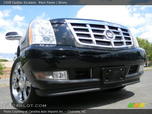 2008 Cadillac Escalade  in Black Raven