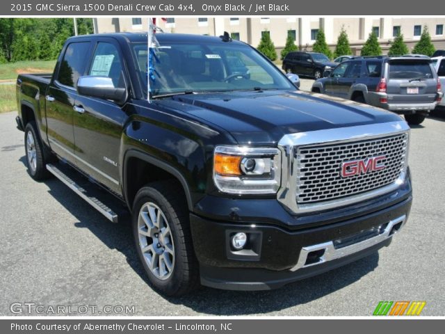 2015 GMC Sierra 1500 Denali Crew Cab 4x4 in Onyx Black