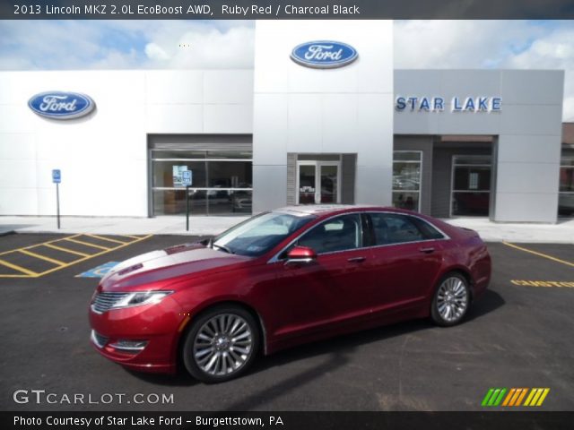 2013 Lincoln MKZ 2.0L EcoBoost AWD in Ruby Red