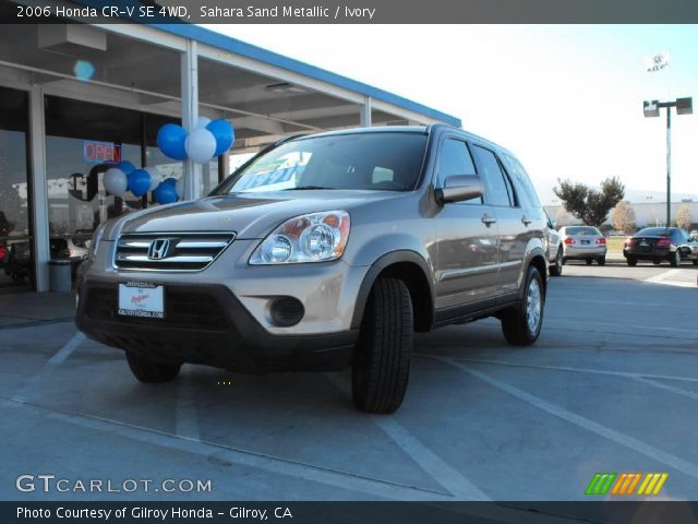 2006 Honda CR-V SE 4WD in Sahara Sand Metallic