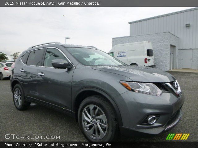 2015 Nissan Rogue SL AWD in Gun Metallic