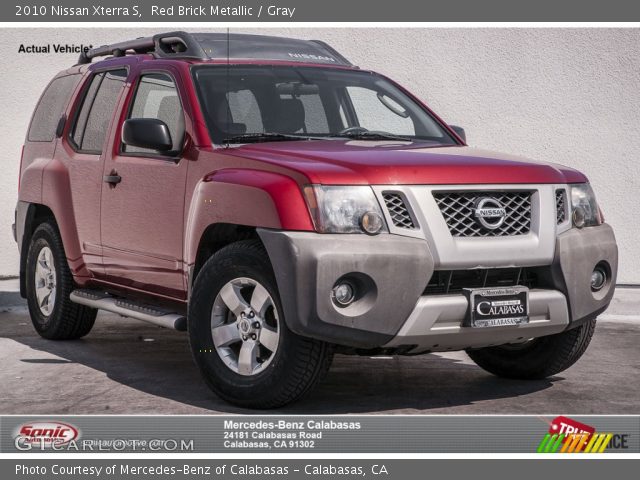 2010 Nissan Xterra S in Red Brick Metallic