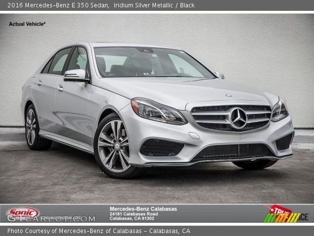 2016 Mercedes-Benz E 350 Sedan in Iridium Silver Metallic