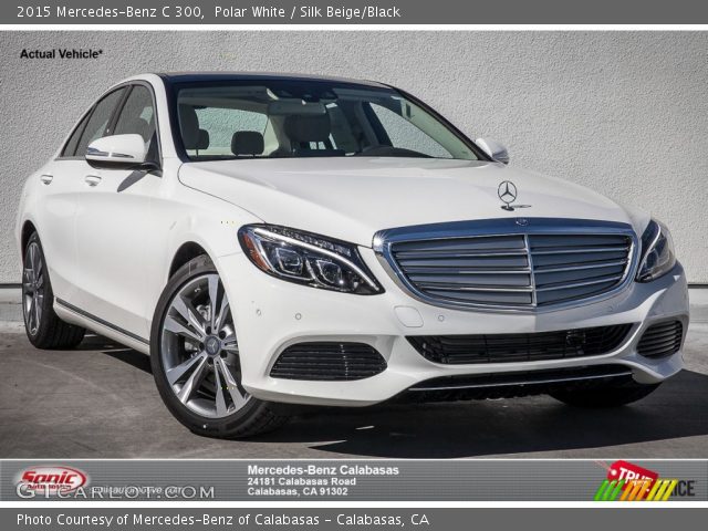 2015 Mercedes-Benz C 300 in Polar White