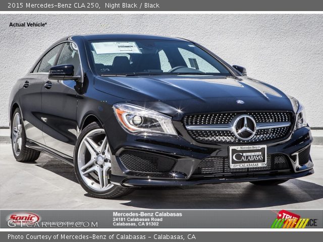 2015 Mercedes-Benz CLA 250 in Night Black