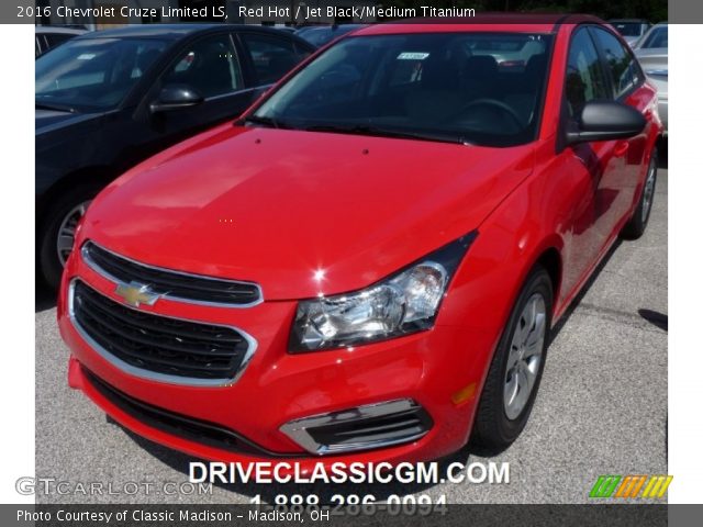 2016 Chevrolet Cruze Limited LS in Red Hot