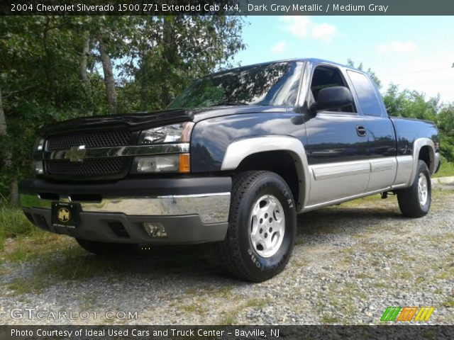 2004 Chevrolet Silverado 1500 Z71 Extended Cab 4x4 in Dark Gray Metallic