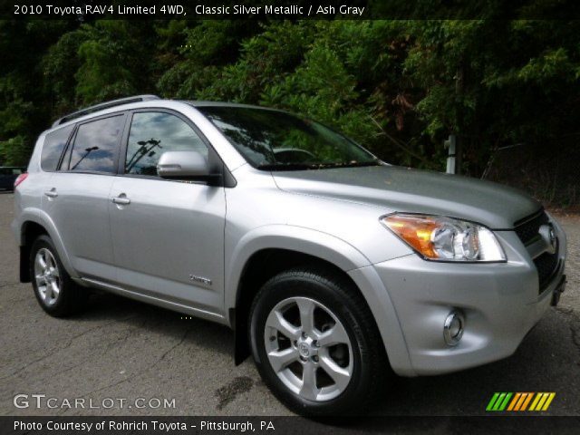 2010 Toyota RAV4 Limited 4WD in Classic Silver Metallic