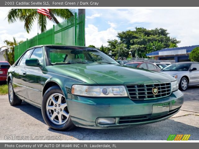 2003 Cadillac Seville SLS in Forest Green