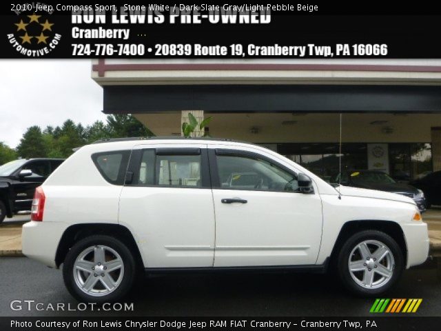2010 Jeep Compass Sport in Stone White