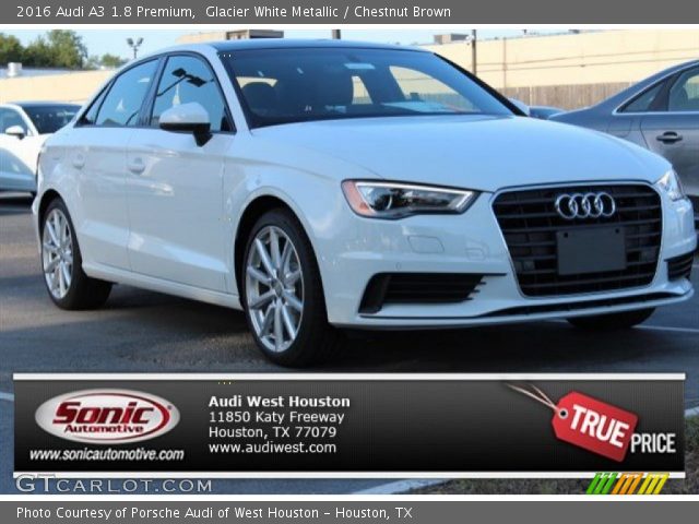 2016 Audi A3 1.8 Premium in Glacier White Metallic