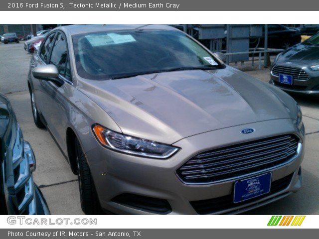2016 Ford Fusion S in Tectonic Metallic
