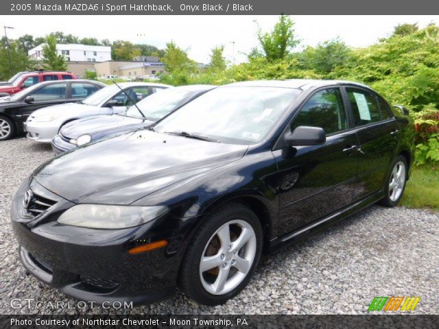 2005 Mazda MAZDA6 i Sport Hatchback in Onyx Black