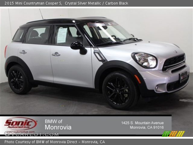 2015 Mini Countryman Cooper S in Crystal Silver Metallic
