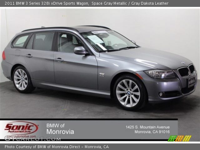 2011 BMW 3 Series 328i xDrive Sports Wagon in Space Gray Metallic