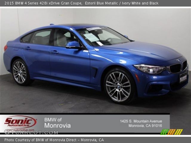 2015 BMW 4 Series 428i xDrive Gran Coupe in Estoril Blue Metallic