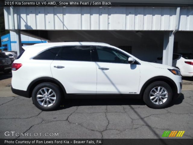 2016 Kia Sorento LX V6 AWD in Snow White Pearl