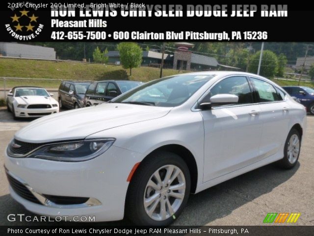 2016 Chrysler 200 Limited in Bright White