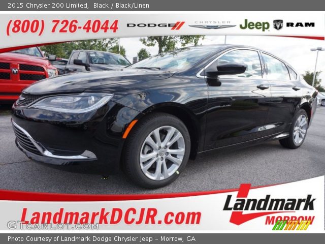 2015 Chrysler 200 Limited in Black