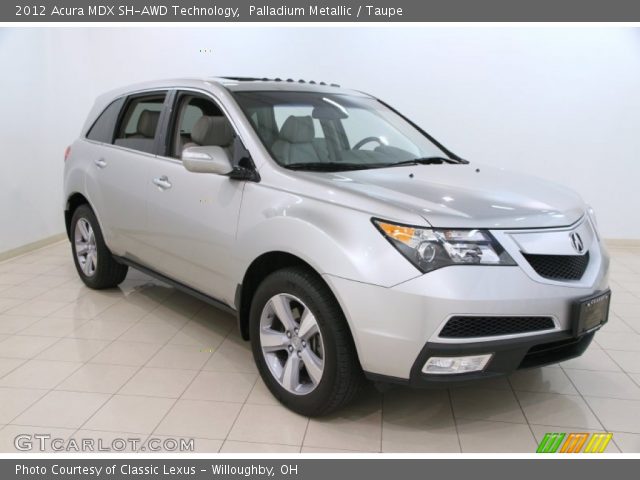 2012 Acura MDX SH-AWD Technology in Palladium Metallic