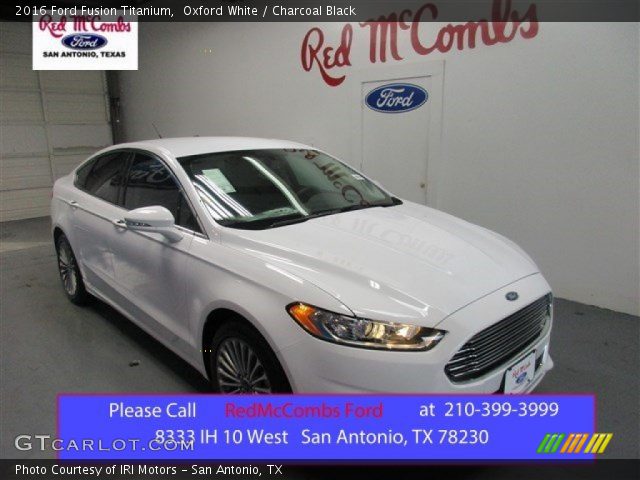 2016 Ford Fusion Titanium in Oxford White