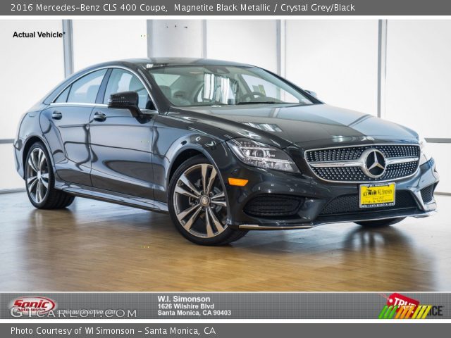 2016 Mercedes-Benz CLS 400 Coupe in Magnetite Black Metallic