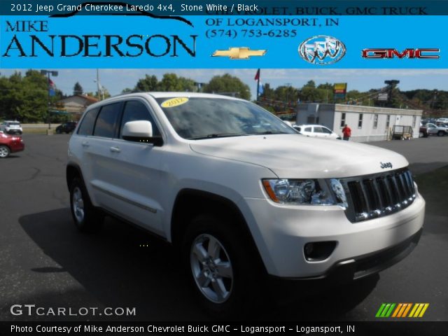 2012 Jeep Grand Cherokee Laredo 4x4 in Stone White