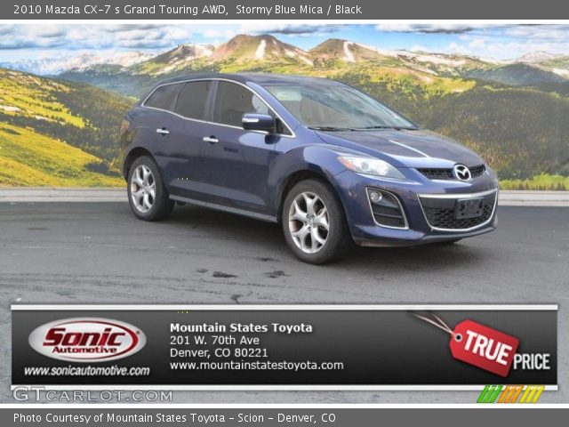 2010 Mazda CX-7 s Grand Touring AWD in Stormy Blue Mica