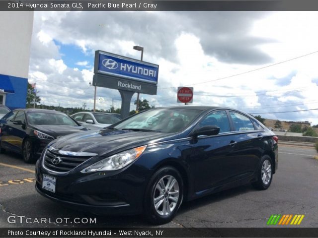 2014 Hyundai Sonata GLS in Pacific Blue Pearl