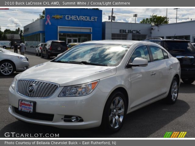 2010 Buick LaCrosse CXL AWD in Summit White