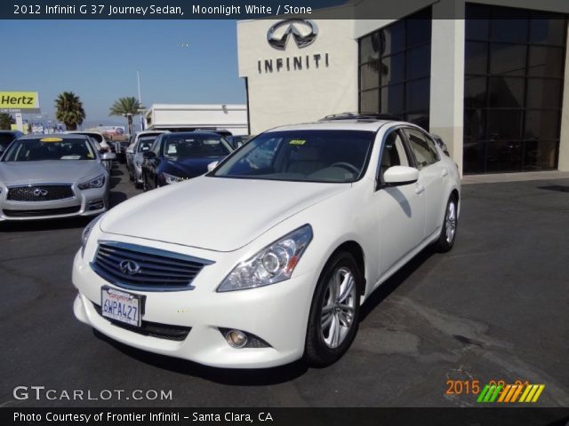2012 Infiniti G 37 Journey Sedan in Moonlight White