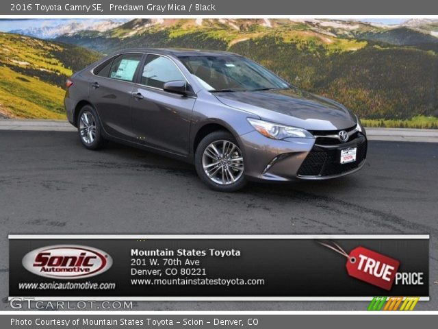 2016 Toyota Camry SE in Predawn Gray Mica