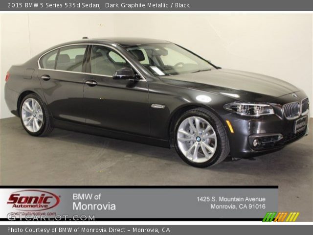 2015 BMW 5 Series 535d Sedan in Dark Graphite Metallic