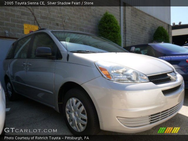 2005 Toyota Sienna CE in Silver Shadow Pearl