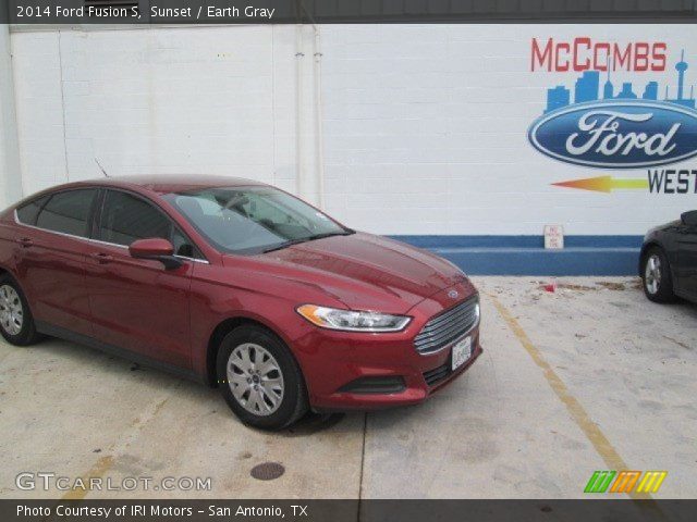 2014 Ford Fusion S in Sunset