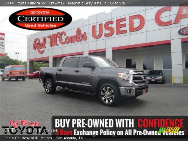2014 Toyota Tundra SR5 Crewmax in Magnetic Gray Metallic