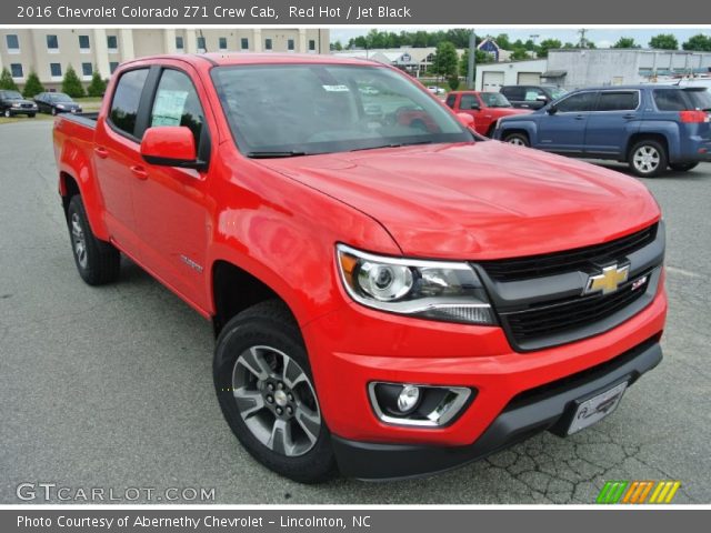 2016 Chevrolet Colorado Z71 Crew Cab in Red Hot