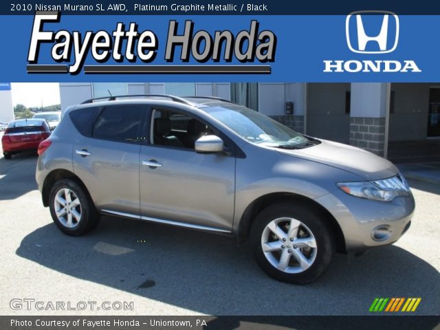 2010 Nissan Murano SL AWD in Platinum Graphite Metallic