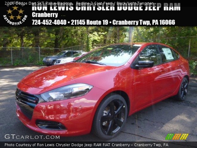 2016 Dodge Dart SXT Rallye Blacktop in Redline 2 Coat Pearl