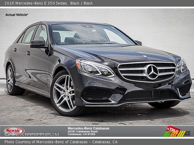 2016 Mercedes-Benz E 350 Sedan in Black