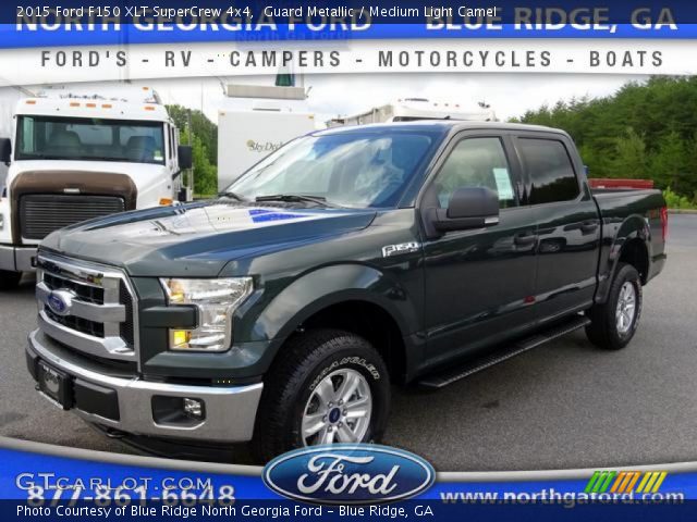 2015 Ford F150 XLT SuperCrew 4x4 in Guard Metallic