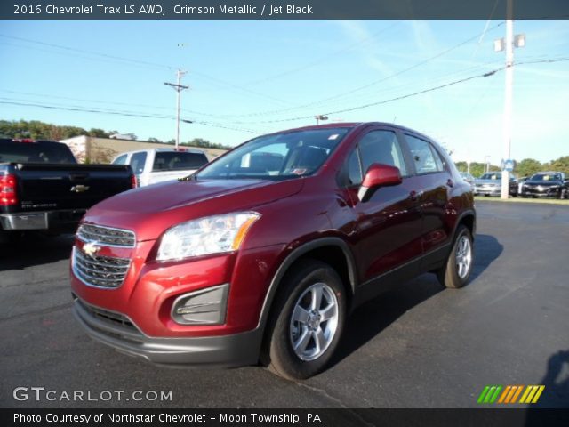 2016 Chevrolet Trax LS AWD in Crimson Metallic