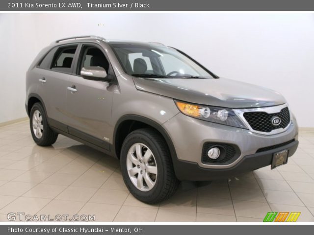 2011 Kia Sorento LX AWD in Titanium Silver