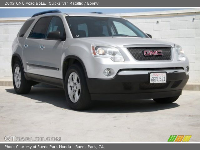 2009 GMC Acadia SLE in Quicksilver Metallic